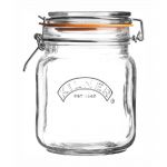 Kilner Clip Top Square Jar 1000ml