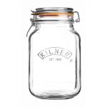 Kilner Clip Top Square Jar 1500ml