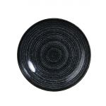 Churchill Studio Prints Homespun Charcoal Black Coupe Bowl 248mm (Pack of 12)