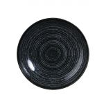 Churchill Studio Prints Homespun Charcoal Black Coupe Bowl 182mm (Pack of 12)