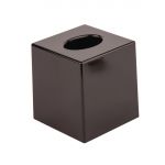 Hotel Complimentary Black Cube Tissue Holder
