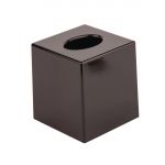 Black Cube Tissue Holder