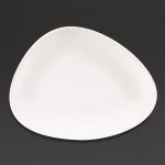 Churchill Lotus Triangular Plates White 260mm (Pack of 12)