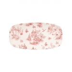Churchill Vintage Prints Rectangular Plates Cranberry Toile 298mm (12 Pack)