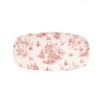 Churchill Vintage Prints Rectangular Plates Cranberry Toile 298mm (Pack of 12)