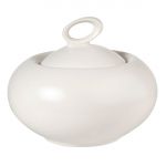 Churchill Alchemy Sequel White Sugar Bowl With Lid 200ml 7oz (6 Pack)