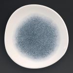 Churchill Studio Prints Raku Round Trace Plates Topaz Blue 210mm (Pack of 12)