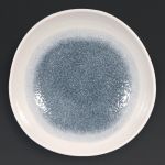 Churchill Studio Prints Raku Trace Round Trace Bowl Topaz Blue 253mm