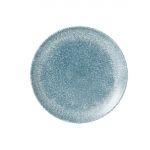 Churchill Studio Prints Raku Coupe Plate Topaz Blue 217mm (12 Pack)
