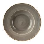 Churchill Stonecast Round Wide Rim Bowls Peppercorn Grey 277mm (Pack of 12)