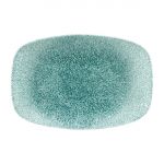 Churchill Raku Oblong Chef Plates Jade Green 157 x 237mm (12 Pack)