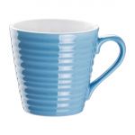 Olympia Cafe Aroma Mug Blue - 340ml 11.5fl oz (Box 6) (Pack of 6)