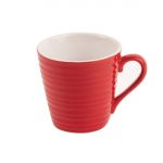 Olympia Cafe Aroma Mug Red - 340ml 11.5fl oz (Box 6) (Pack of 6)