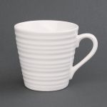 Olympia Cafe Aroma Mug White - 340ml 11.5fl oz (Box 6) (Pack of 6)
