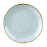 Churchill Stonecast Round Coupe Plate Duck Egg Blue 260mm (12 Pack)