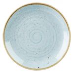 Churchill Stonecast Round Coupe Plate Duck Egg Blue 217mm (12 Pack)