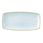 Churchill Stonecast Rectangular Plate Duck Egg Blue 250mm (Pack of 12)