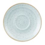 Churchill Stonecast Round Cappuccino Saucers Duck Egg Blue 185mm (12 Pack)