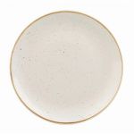 Churchill Stonecast Round Coupe Plate Barley White 217mm (Pack of 12)