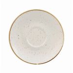 Churchill Stonecast Round Cappuccino Saucers Barley White 185mm (Pack of 12)