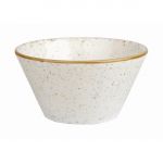 Churchill Stonecast X Squared Dipping Pot Barley White 85ml (Pack of 12)