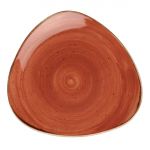 Churchill Stonecast Round Plate Spiced Orange 315mm (6 Pack)