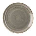 Churchill Stonecast Round Coupe Plate Peppercorn Grey 185mm (Pack of 12)