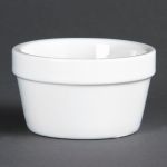 Olympia Whiteware Mediterranean Ramekins White 77mm (6 Pack)