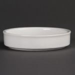 Olympia Mediterranean Stackable Dishes White 102mm (6 Pack)