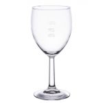 Arcoroc Savoie Grand Vin Wine Glasses 350ml CE Marked at 125ml 175ml and 250ml (Pack of 48)