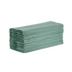 Jantex Z Fold Paper Hand Towels Green 1-Ply 3000 Sheets