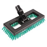 SYR Deck Scrubber Brush Green