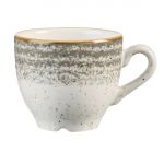 Churchill Studio Prints Homespun Stone Grey Espresso Cup 100ml 3.5oz (Pack of 12)