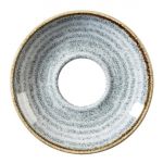 Churchill Studio Prints Homespun Stone Grey Espresso Saucer 118mm (Pack of 12)