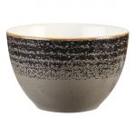 Churchill Studio Prints Homespun Charcoal Black Sugar Bowl 227ml 8oz (Pack of 12)