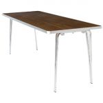 Gopak Contour Folding Table Teak