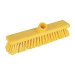 Jantex Hygiene Broom Soft Bristle Yellow 12"