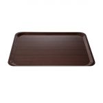 Cambro Capri Laminate Canteen Tray Mahogany