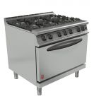 Falcon 6 Burner Dominator Plus Gas Oven Range G3101D with Feet