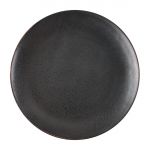 Olympia Fusion Round Black Coupe Plate 270mm (4 Pack)