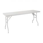 Vogue Stainless Steel Folding Work Table