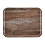 Cambro Madeira Laminate Canteen Tray Dark Oak