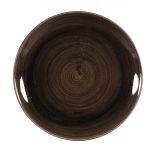 Churchill Stonecast Patina Coupe Plates Black 260mm (12 Pack)