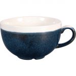 Churchill Monochrome Cappuccino Cup Sapphire Blue 225ml (12 Pack)
