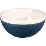 Churchill Monochrome Soup Bowl Sapphire Blue 160mm (Pack of 12)