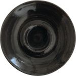 Churchill Monochrome Cappuccino Saucer Iron Black 158mm (12 Pack)