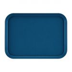 Cambro EpicTread Fibreglass Rectangular Non-Slip Tray Blue 350mm