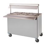 Moffat Mobile Hot Cupboard with Dry Heat Bain Marie 3FBM