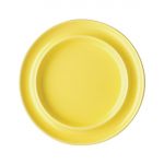 Olympia Heritage Raised Rim Plates Yellow 203mm (4 pack)