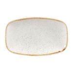 Churchill Stonecast Rectangular Plates Barley White 121 x 200mm (Pack of 12)
